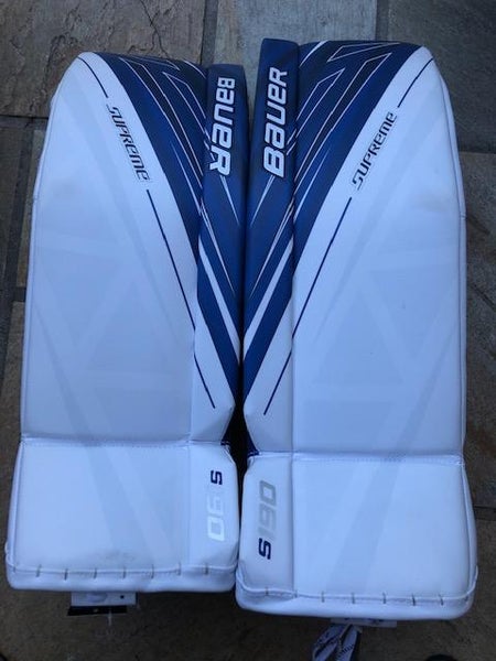 Bauer Supreme S190 Goalie Leg Pads – Senior 35" +1 | Lightweight New Condition(READ DESCRIPTION)