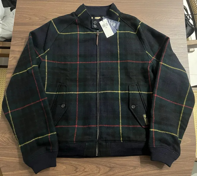 Plaid Wool Twill Jacket Polo Ralph Lauren Size XXL $898 New With Tags