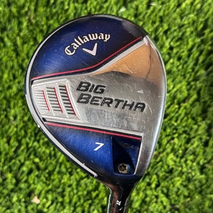 Right Hand Callaway 2014 Big Bertha 7 Fairway Wood Fubuki Regular Flex VERY NICE