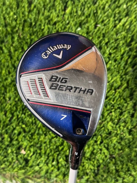 Right Hand Callaway 2014 Big Bertha 7 Fairway Wood Fubuki Regular Flex VERY NICE