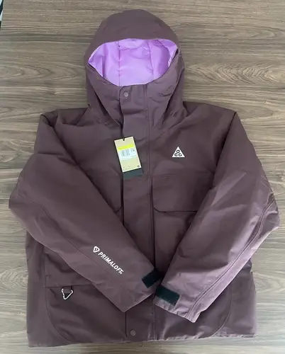 Nike ACG PrimaLoft Skull Peak Storm-FIT Burgundy Jacket Men’s Size S FV8681-652