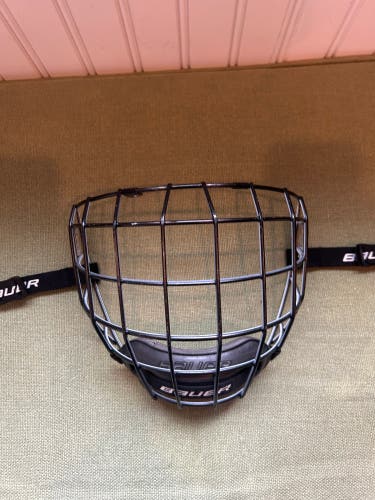 Small Bauer Profile II Facemask Full Cage (Used)(Oreo)