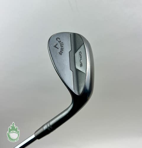 Used Callaway Opus Black S Grind Wedge 54*-12 115g Wedge Flex Steel Golf Club