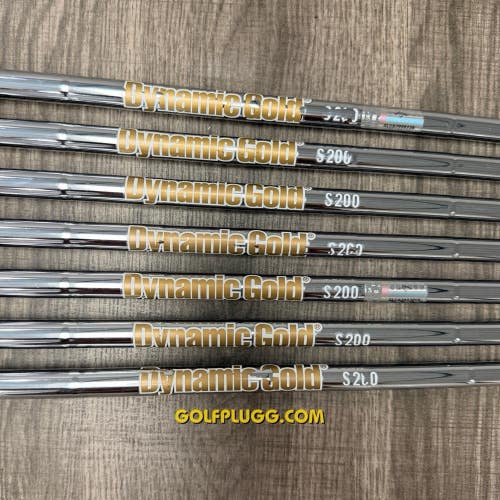 .355 Iron Shafts 4-PW / Dynamic Gold S200, Stiff (1549)