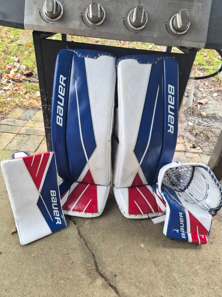 32" + 1" Bauer Supreme 3S Regular Goalie Full Set (Used)