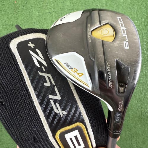Cobra Fly-Z 3-4 Fairway Wood Stiff Flex VLCT 75 Right Handed 42.75