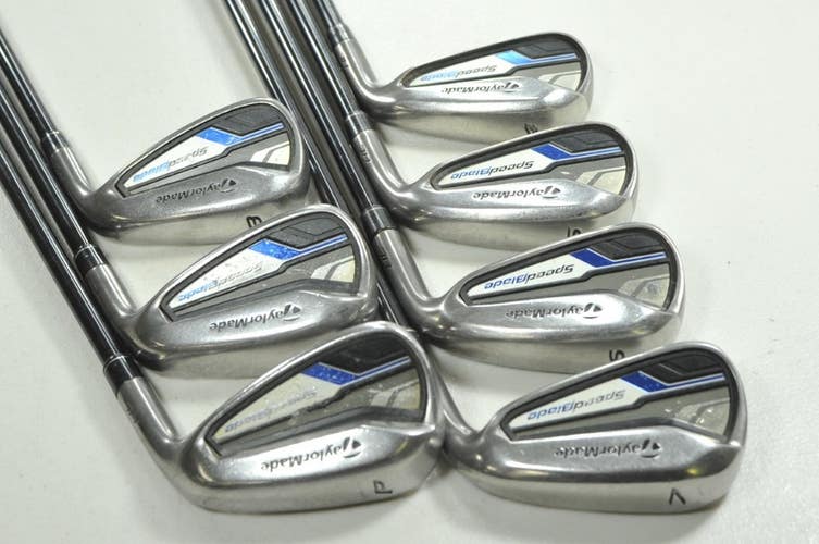 TaylorMade SpeedBlade HL 4-PW Iron Set Right Uniflex 65g Graphite # 206336