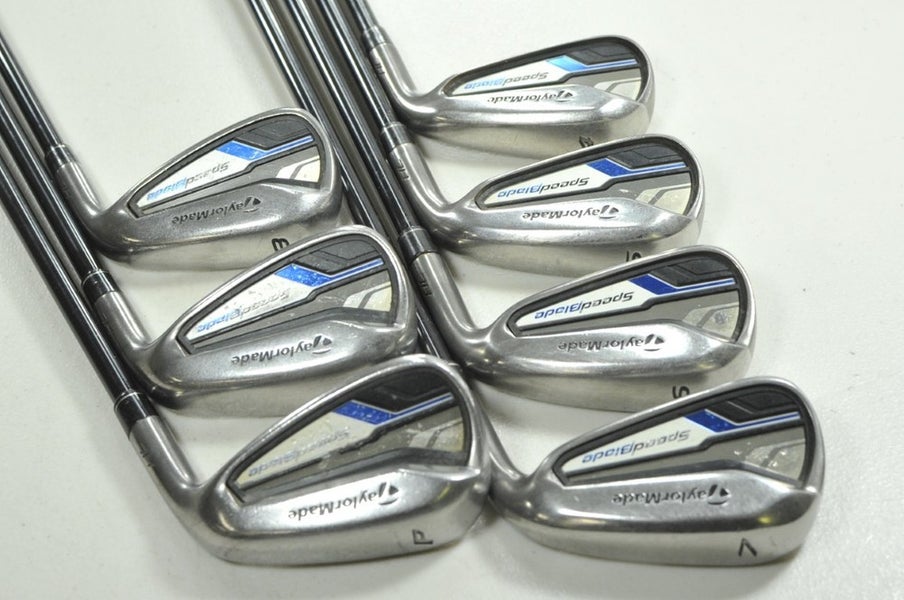 TaylorMade SpeedBlade HL 4-PW Iron Set Right Uniflex 65g Graphite # 206336