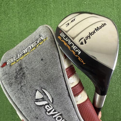 TaylorMade Burner SuperLaunch 3 Rescue Hybrid 3H 18 Reax 60 Regular Flex 40.75"