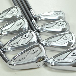 Callaway Elyte Max Fast 6-PW,AW,GW,SW Iron Set Senior Flex RH Graphite # 204201