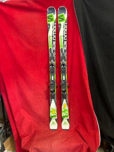Salomon X-drive 163cm all mountain skis, binding: Salomon, range: 260-375
