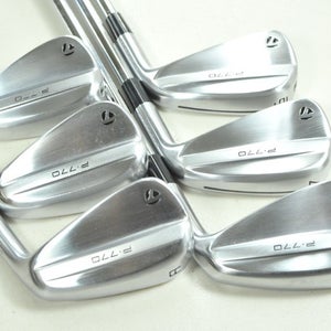 TaylorMade P770 2025 6-PW,AW Iron Set Regular Flex Right NS Pro Steel # 206420