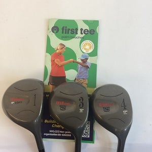 Wilson System 45 Fairway Woods Set 1-3-4 With Aldila HM-40 Graphite Shafts NEW