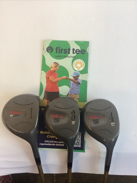 Wilson System 45 Fairway Woods Set 1-3-4 With Aldila HM-40 Graphite Shafts NEW