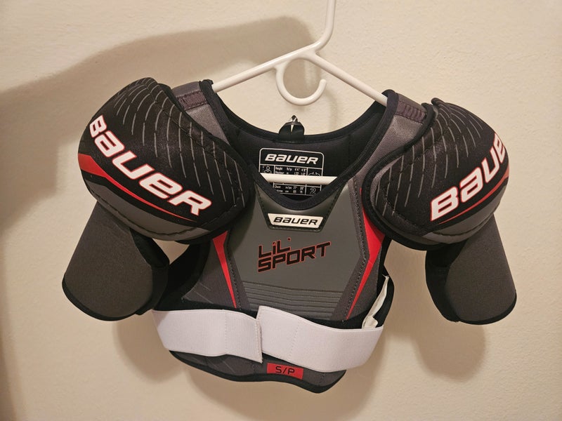 Bauer Lil Sport Shoulder Pads- Junior- Small-  Used