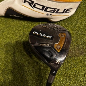 Callaway Rouge ST Max 3 15* Fairway Wood, Tensei Blue Regular Flex, RH