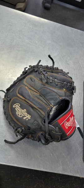 Used Rawlings GOLD GLOVE BB/SB Catchers RH Throw Black 32 1/2" 11497-S000153850