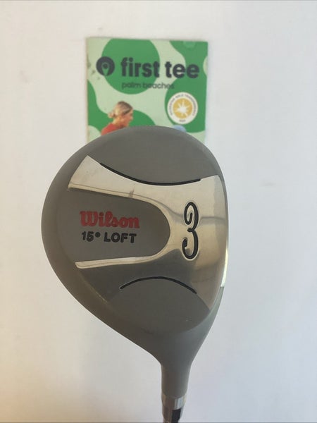 Wilson System 45 Fairway 3 Wood 15* With Stiff Steel Shaft NEW