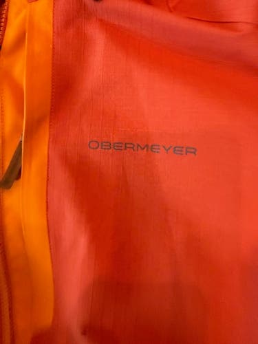 Orange Men's Large Obermeyer Jacket (Used)