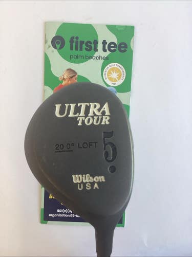 Wilson System 45 Ultra Tour Fairway 5 Wood 20* Fire stick 2.8 Graphite Shaft NEW