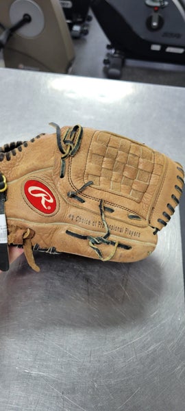 Used Rawlings RBG224BFR 11 BB/SB Glove RH Throw Brown 11" 11497-S000153842