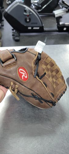 Used Rawlings RBG360B BB/SB Glove RH Throw Brown 12 1/2" 11497-S000153843
