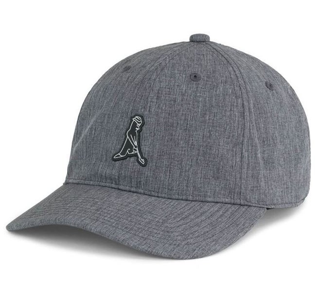 PING "Mr. Ping" Adjustable Golf Hat Cap Heather Grey NEW