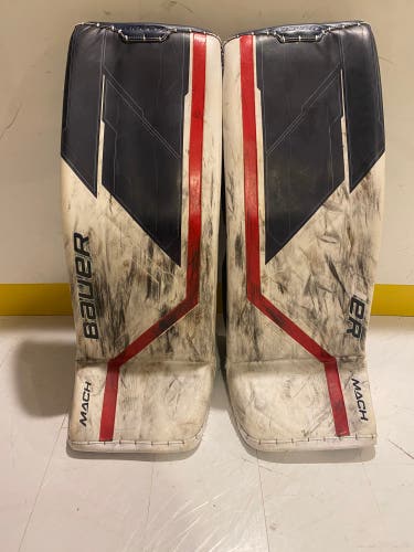 33" Bauer Supreme Mach Goalie Leg Pads (Used)