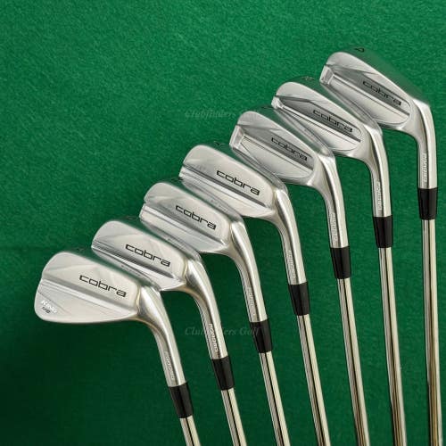 Cobra King 2023 CB/MB Forged 4-PW Iron Set KBS $-Taper 120 Steel Stiff