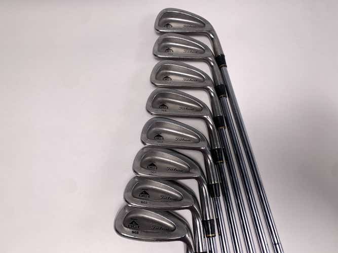 Titleist DCI 962 Iron Set 3-PW Dynamic Gold S300 Stiff Steel Mens RH Rattle