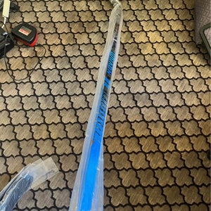 Senior Warrior Novium 2 Pro Left Hand Hockey Stick Toe Pattern 80 Flex Pro Stock (New) and used