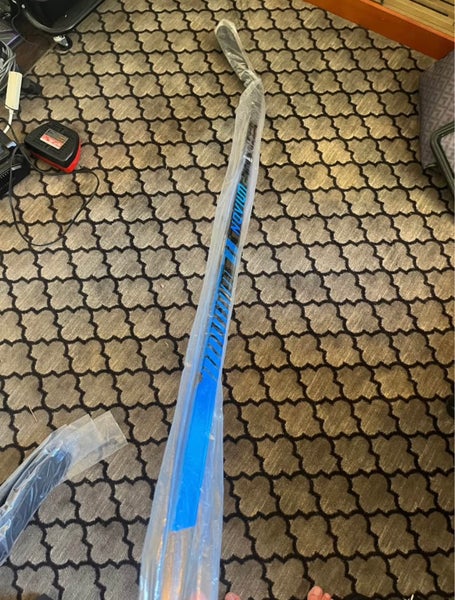Senior Warrior Novium 2 Pro Left Hand Hockey Stick Toe Pattern 80 Flex Pro Stock (New) and used