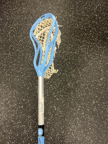 Used STX HOPKINS LACROSSE Jr Atk/Mid Complete Stick Carolina Blue 11849-S000032817