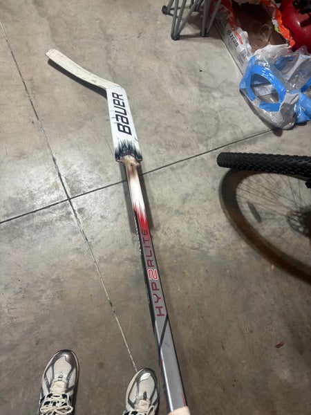 Senior Bauer Agent Regular Goalie Stick 25" Paddle (Used)