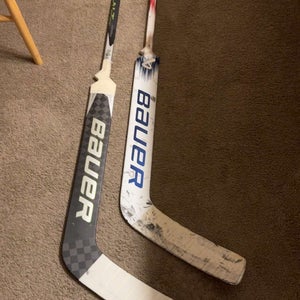 Senior Bauer Agent Regular Goalie Stick 25" Paddle (Used)