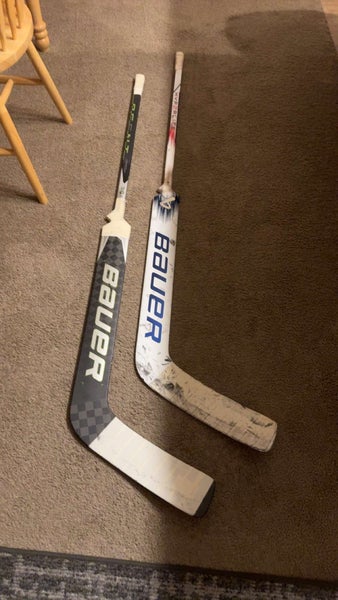 Senior Bauer Agent Regular Goalie Stick 25" Paddle (Used)
