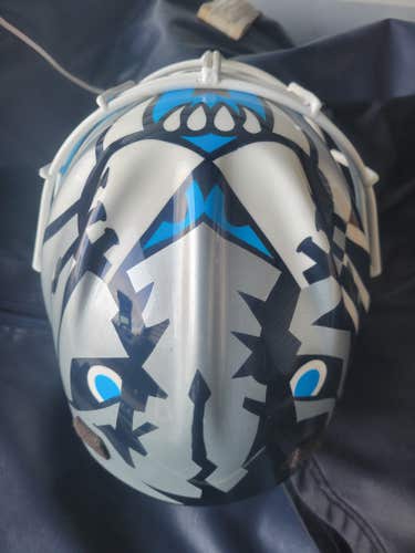Senior Sportmask Goalie Mask (Used) — (READ DESCRIPTION)