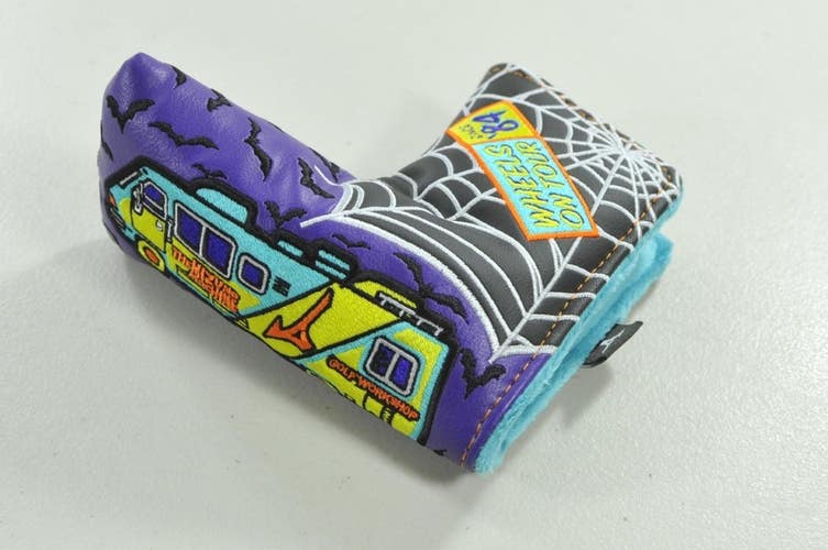 Mizuno Machine Wheels on Tour Blade Putter Head Cover LIMITED EDITION  #206402