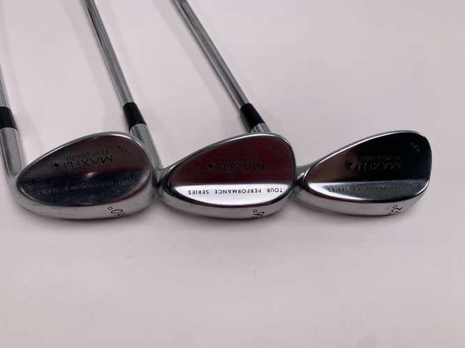 Maxfli Revolution Tour Performance Series Wedge Set 52* 56* 60* DG XStiff RH