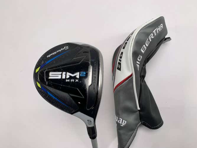 TaylorMade SIM2 MAX 5 Fairway Wood 18* Aldila NV Blue 45g Ladies RH