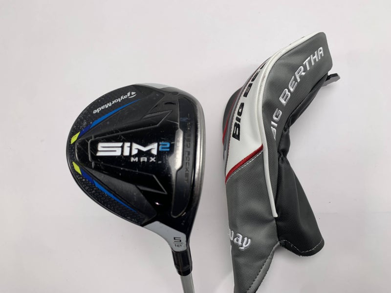 TaylorMade SIM2 MAX 5 Fairway Wood 18* Aldila NV Blue 45g Ladies RH