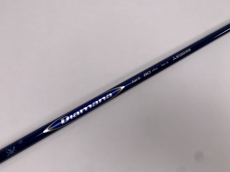 Mitsubishi Rayon Diamana Kai'li 80x5ct 80g XStiff Driver Shaft 44.25"-Taylormade