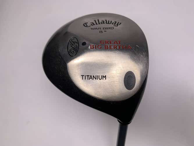 Callaway Original Great Big Bertha Driver 8* GBB UL Firm Graphite Mens RH