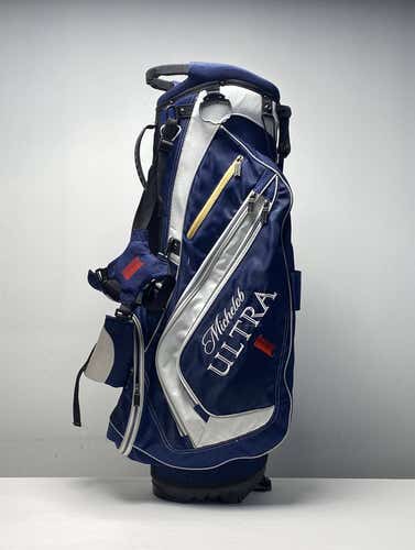 Callaway Michelob Ultra Stand Bag Blue 7-Way Divide Dual Strap Golf Bag