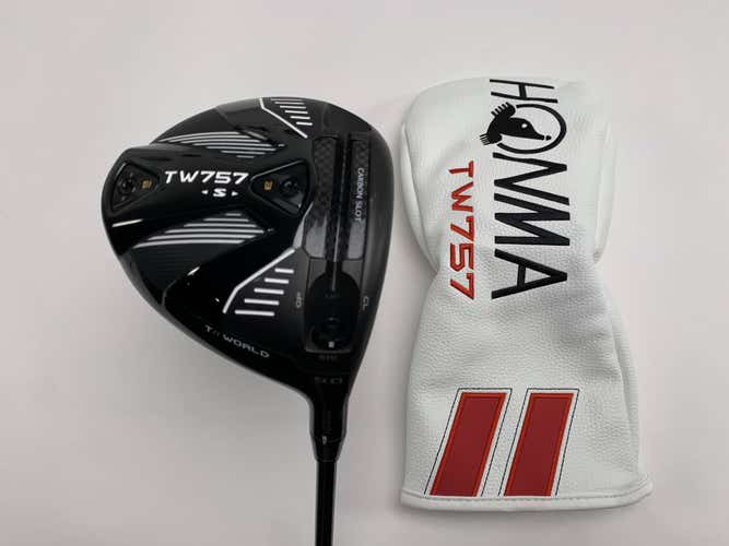 Honma TW757 S Driver 9* Vizard TW757 50g Stiff Graphite Mens RH HC