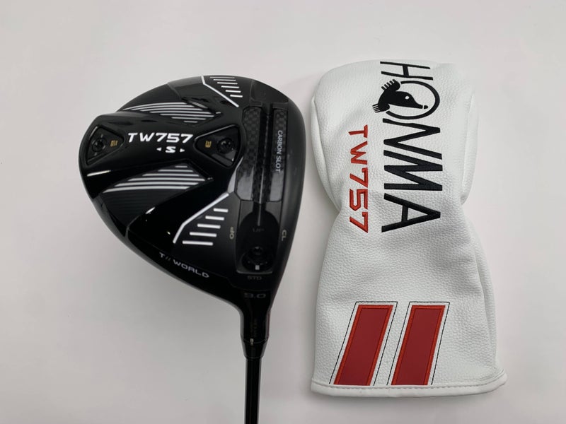 Honma TW757 S Driver 9* Vizard TW757 50g Stiff Graphite Mens RH HC