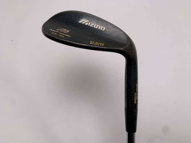 Mizuno MP Series Raw Black OX Lob Wedge LW 58* 10 DG Wedge Steel Mens RH
