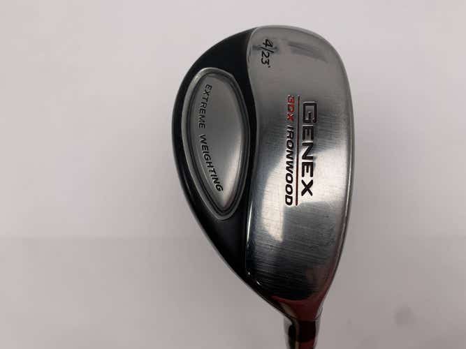 Nickent 3DX Ironwood 4 Hybrid 23* Aldila NV Green 75g Senior Graphite Mens RH