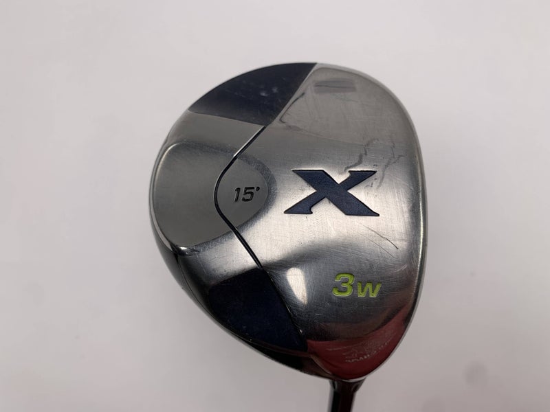 Callaway X 3 Fairway Wood 15* Senior Graphite Mens RH Midsize Grip