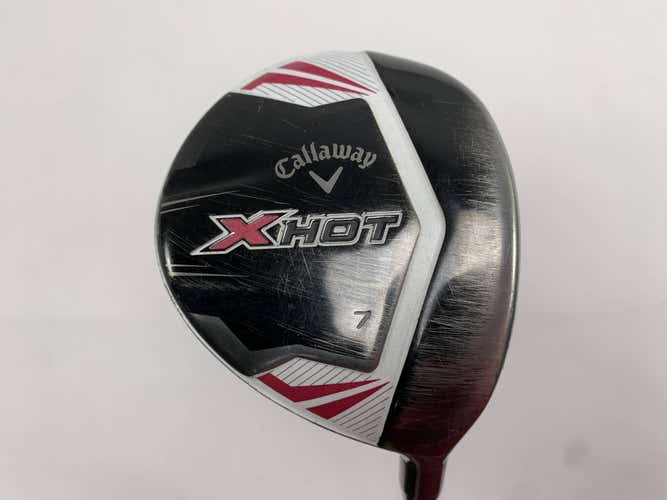 Callaway X Hot 19 Womens 7 Fairway Wood 21* Project X PXv Ladies Graphite RH